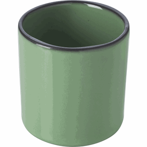 Стакан «Карактэр»; керамика; 80мл; D=58,H=58мм; зеленый 