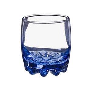 Олд Фэшн «Лайт блю»; стекло; 210мл; D=81,H=61мм; синий