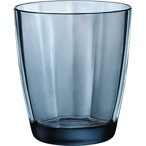 Олд Фэшн «Пулсар»; стекло; 390мл; D=91, H=103мм; темно-синий прозрачный
