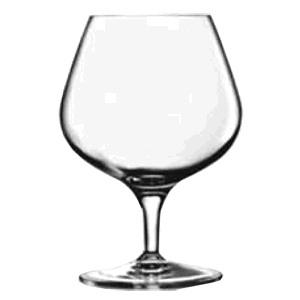 Бокал для коньяка и бренди «Микеланджело»; хрустальное стекло; 390 мл; диаметр=62/95, высота=135 мм; прозрачный