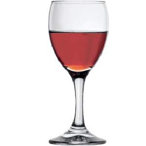 Бокал для вина «Империал»; стекло; 255мл; D=62/65,H=169мм; прозрачный