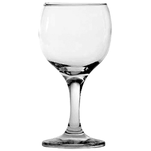 Бокал для вина «Бистро»; стекло; 220мл; D=65/65,H=147мм; прозрачное 