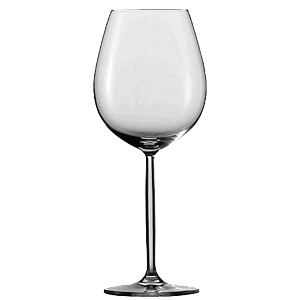 Бокал для вина «Дива»; хрустальное стекло; 610 мл; диаметр=67/100, высота=247 мм; прозрачный