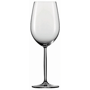 Бокал для вина «Дива»; хрустальное стекло; 590 мл; диаметр=65/90, высота=265 мм; прозрачный
