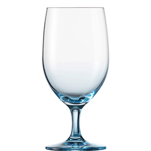 Бокал для вина; хрустальное стекло; 453мл; D=83,H=172мм; голубой