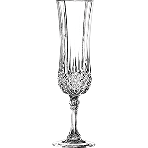 Бокал для шампанского флюте «Лонгшамп»; хрустальное стекло; 140мл