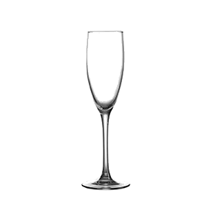 Бокал для шампанского флюте «Эталон»; стекло; 170 мл; диаметр=52, высота=218 мм; прозрачный
