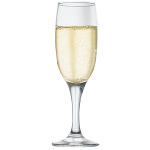 Бокал для шампанского флюте «Бистро»; стекло; 190мл; D=50/62,H=188мм; прозрачный