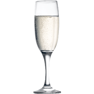 Бокал для шампанского флюте «Империал»; стекло; 210мл; D=50/64,H=210мм; прозрачный