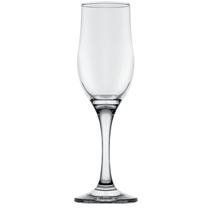 Бокал для шампанского флюте «Тулип»; стекло; 205мл; D=52/68,H=132мм; прозрачный