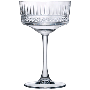 Шампанское-блюдце «Элизия»; стекло; 260мл; прозрачный
