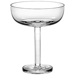 Шампанское-блюдце «Бейс»; стекло; 250мл; D=10,6,H=13см; прозрачный