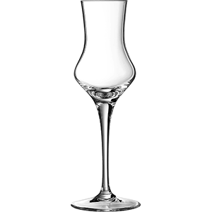 Рюмка для граппы «Спиритc»; хрустальное стекло; 100мл; D=64,H=182мм; прозрачный