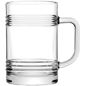 Кружка пивная «Тинкан»;  стекло;  400мл;  D=78,5,H=122мм;  прозрачный