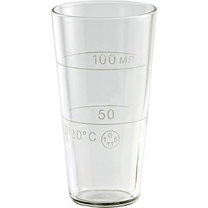 Стакан для отпуска напитков ГФ7.380.286; стекло; 100 мл; прозрачный