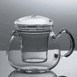 Фильтр для чайника; стекло; диаметр=6, высота=7.8, ширина=8.2 см.; прозрачный