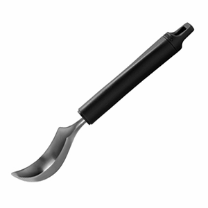 Нож для авокадо; пластик, сталь нержавеющая; диаметр=70/42, длина=188 мм; серый,металлический