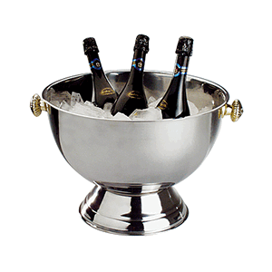 Емкость для охлаждения шампанского; 20л; диаметр=43, высота=29, длина=43 см.