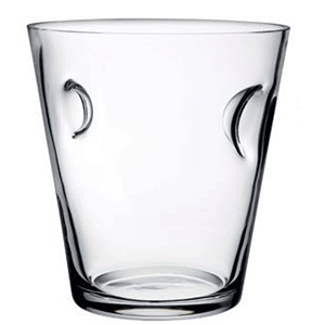 Емкость для льда; хрустальное стекло; 1.1л; H=14см; прозрачный