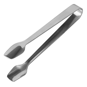 Щипцы для сахара «Проотель»; сталь нержавеющая; длина=120/25, ширина=18 мм; металлический