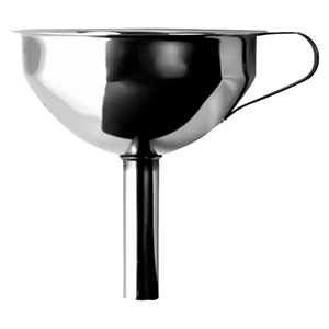 Воронка «Проотель»; сталь нержавеющая; диаметр=12 см.