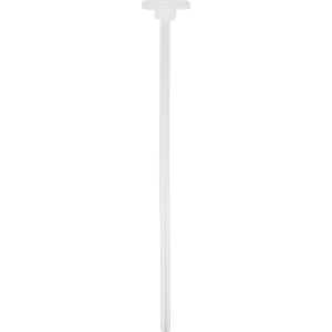 Трубка и прокладка для сифона для содовой; пластик, резина; диаметр=3.1, высота=25 см.; белый