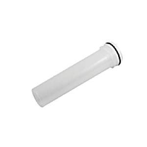 Мерная трубка для сифона для содовой; пластик, резина; диаметр=20, длина=103, ширина=25 мм; цвет: белый, черный