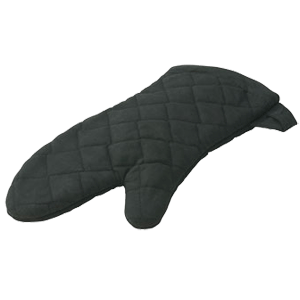 Прихватка-рукавица; хлопок; длина=41, ширина=20 см.; цвет: черный