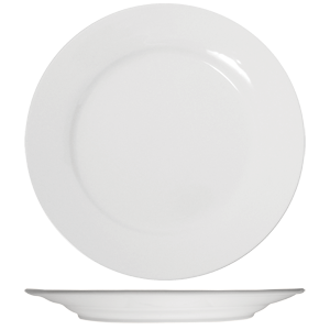 Тарелка мелкая «Кунстверк»; материал: фарфор; диаметр=18.5 см.; белый