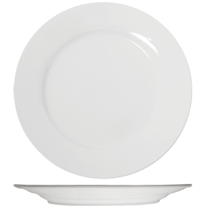 Тарелка мелкая «Кунстверк»; материал: фарфор; диаметр=14 см.; белый