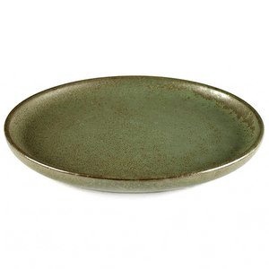 Тарелка «Серфис»; керамика; D=160,H=15мм; зеленый 