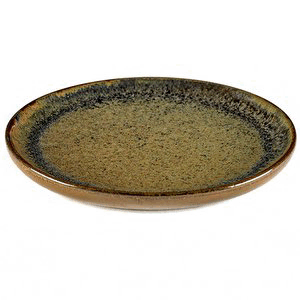 Тарелка «Серфис»; керамика; D=160,H=15мм; серый