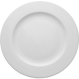 Тарелка мелкая «Рома»; материал: фарфор; диаметр=17 см.; белый