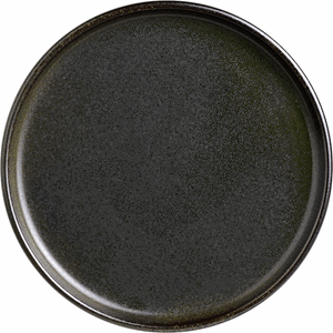 Тарелка пирожковая; фарфор; D=15.8см; антрацит