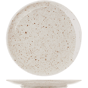 Тарелка пирожковая «Лайфстиль»; фарфор; D=16см; песочный 