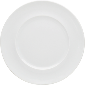 Тарелка мелкая; фарфор; D=16см; белый