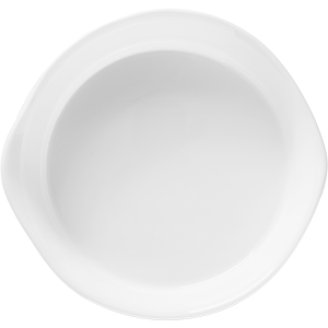 Тарелка мелкая «Смарт Кюзин» жаропрочн. 250°С; стекло; D=14см; белый
