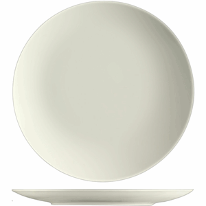 Тарелка мелкая «Винтаж»; фарфор; D=24см; кремовый 