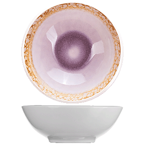 Тарелка глубокая «Самира»; керамика; D=18.5,H=6.5см; фиолетовый