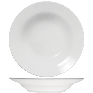 Тарелка глубокая «Кунстверк»; материал: фарфор; 200 мл; диаметр=20, высота=2 см.; белый