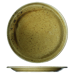 Тарелка мелкая «Кантри Стайл»; материал: фарфор; диаметр=21, высота=2.5 см.; зеленый
