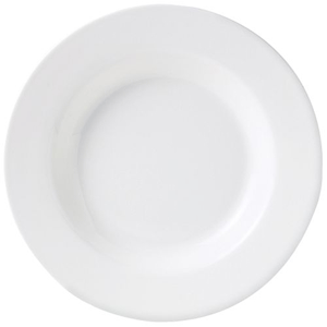 Тарелка глубокая «Монако Вайт»; материал: фарфор; 300 мл; диаметр=220, высота=35 мм; белый