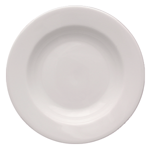 Тарелка глубокая «Кашуб-хел»; материал: фарфор; 300 мл; диаметр=22.5, высота=3 см.; белый