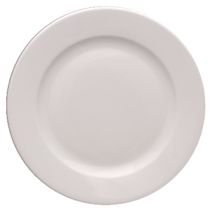Тарелка мелкая «Кашуб-хел»; материал: фарфор; диаметр=22.5, высота=3 см.; белый