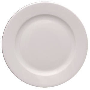 Тарелка мелкая «Кашуб-хел»; материал: фарфор; диаметр=26.5 см.; белый