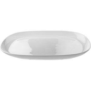 Тарелка квадратная «Исола»; материал: фарфор; длина=26, ширина=26 см.; белый