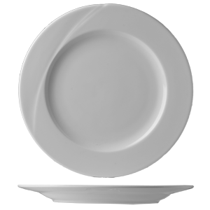 Тарелка мелкая «Атлантис»; материал: фарфор; диаметр=28.5, высота=2.2 см.; белый