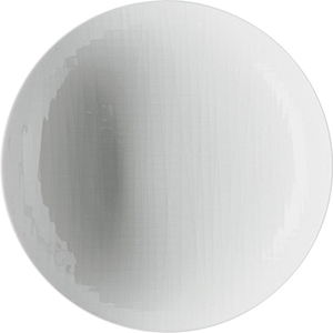 Тарелка глубокая; материал: фарфор; диаметр=24 см.; белый