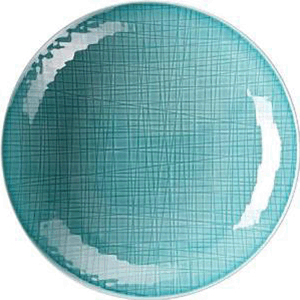 Тарелка глубокая; материал: фарфор; диаметр=24 см.; синий