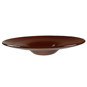Тарелка глубокая; стекло; 200 мл; диаметр=31, высота=5.2 см.; коричневый